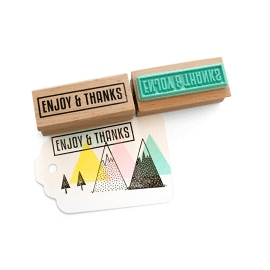 Stempel - Enjoy & Thanks